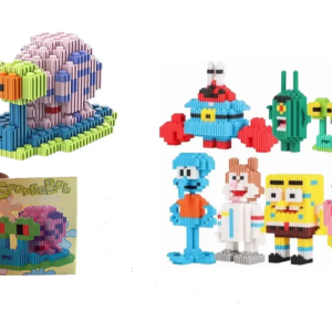 Figuras Armables de Bob Esponja